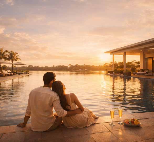 Sunset Dream Package evening view at Prestige Marigold